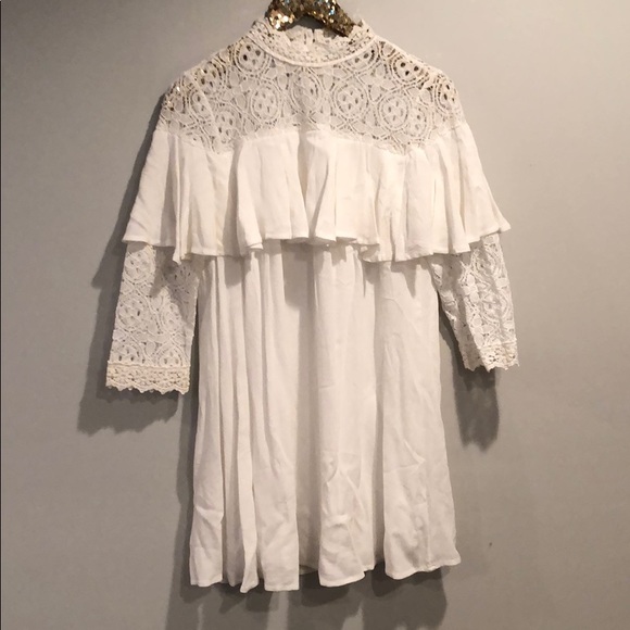 Anthropologie Dresses & Skirts - entro crochet boho dress